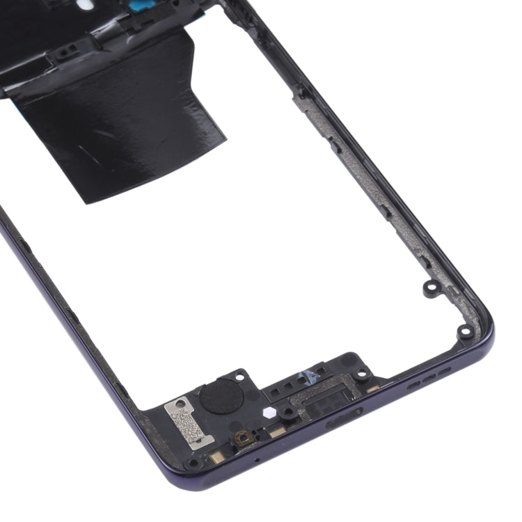 Placa de Bisel del Marco Medio Para Xiaomi Redmi Note 10 Pro Max / Redmi Note 10 Pro / Redmi Note 10 Pro (India) M2101K6P M2101K6G M2101K6I (Morado)