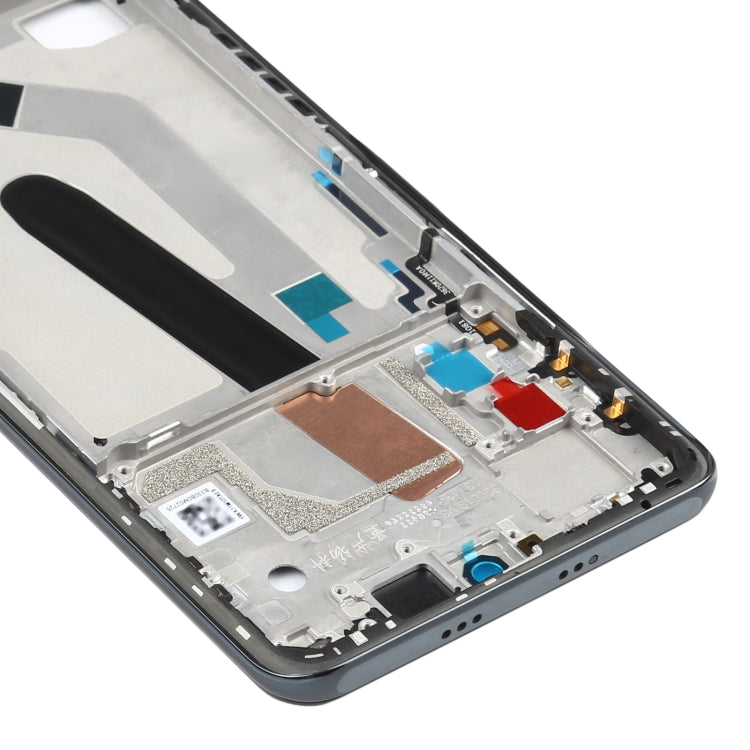 Placa de Bisel del Marco del LCD de la Carcasa Delantera Original Para Xiaomi Poco F3 M2012K11AP (Negro)
