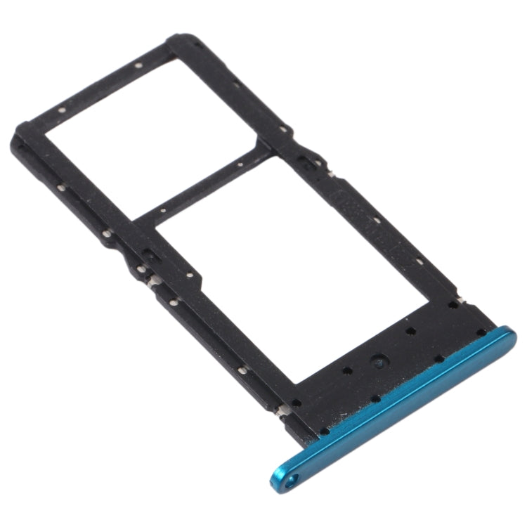 Tarjeta de Tarjeta SIM Bandeja de Tarjeta SIM / Bandeja de Tarjeta Micro SD Para Huawei Maimang 9 (Azul)