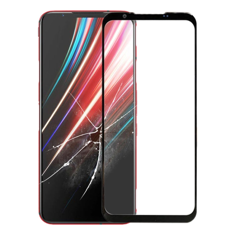 Front Screen Outer Lens ZTE Nubia Red Magic 5G NX659J (Black)