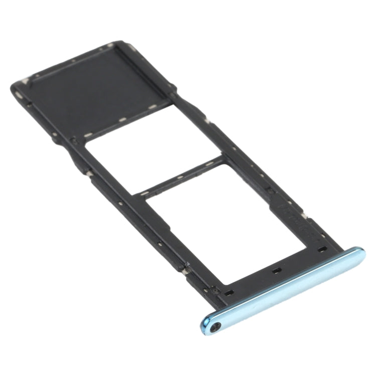 SIM Card Tray + Micro SD Card Tray LG K61 LMQ630EW LM-Q630 (Blue)