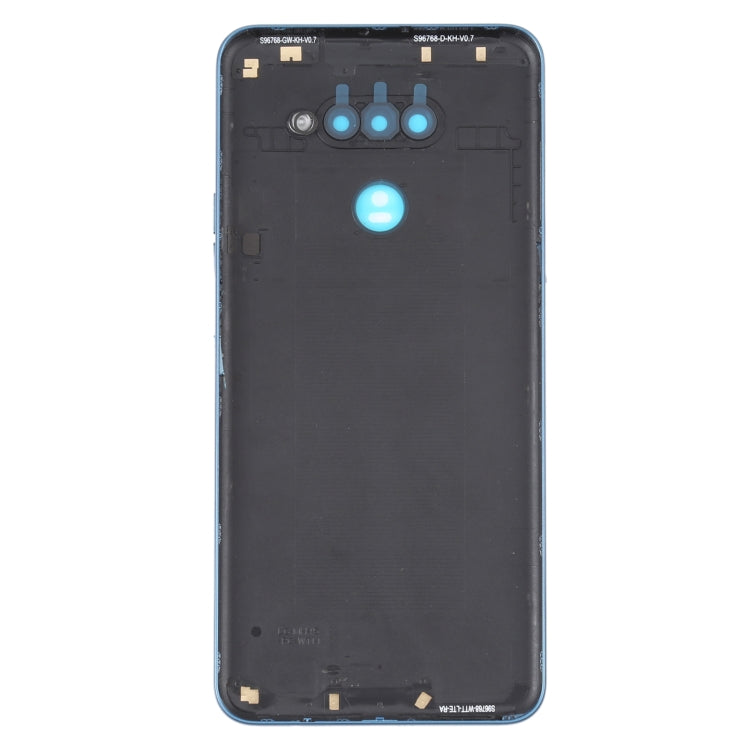 Rear Battery Cover LG K50S LMX540HM LM-X540 LM-X540BMW LMX540BMW (Blue)