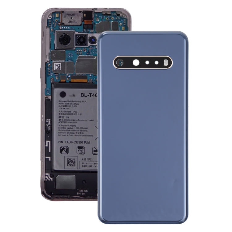 Cache Batterie Arrière d'Origine LG V60 Thinq 5G LM-V600 (Bleu)