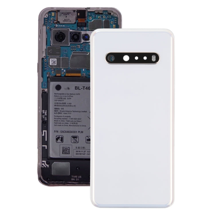 Cache Batterie Arrière d'Origine LG V60 Thinq 5G LM-V600 (Blanc)