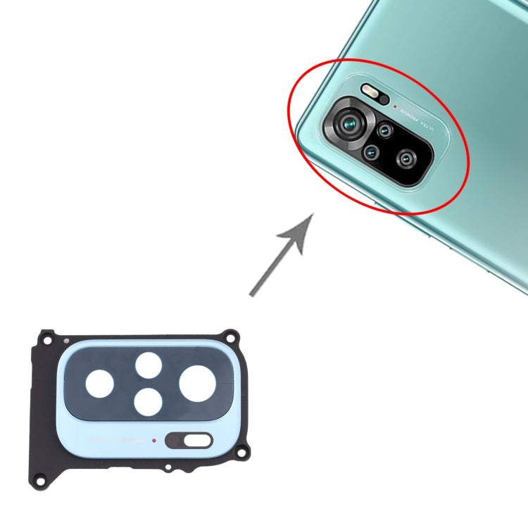 Camera Lens Cover For Xiaomi Redmi Note 10 / Redmi Note 10S M2101K7BG M2101K7BI M2101K7BNY M2101K7AI M2101K7AG (Green)