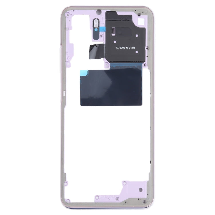Placa de Bisel del Marco Medio Para Xiaomi Redmi Note 10S M2101K7BG (Morado)
