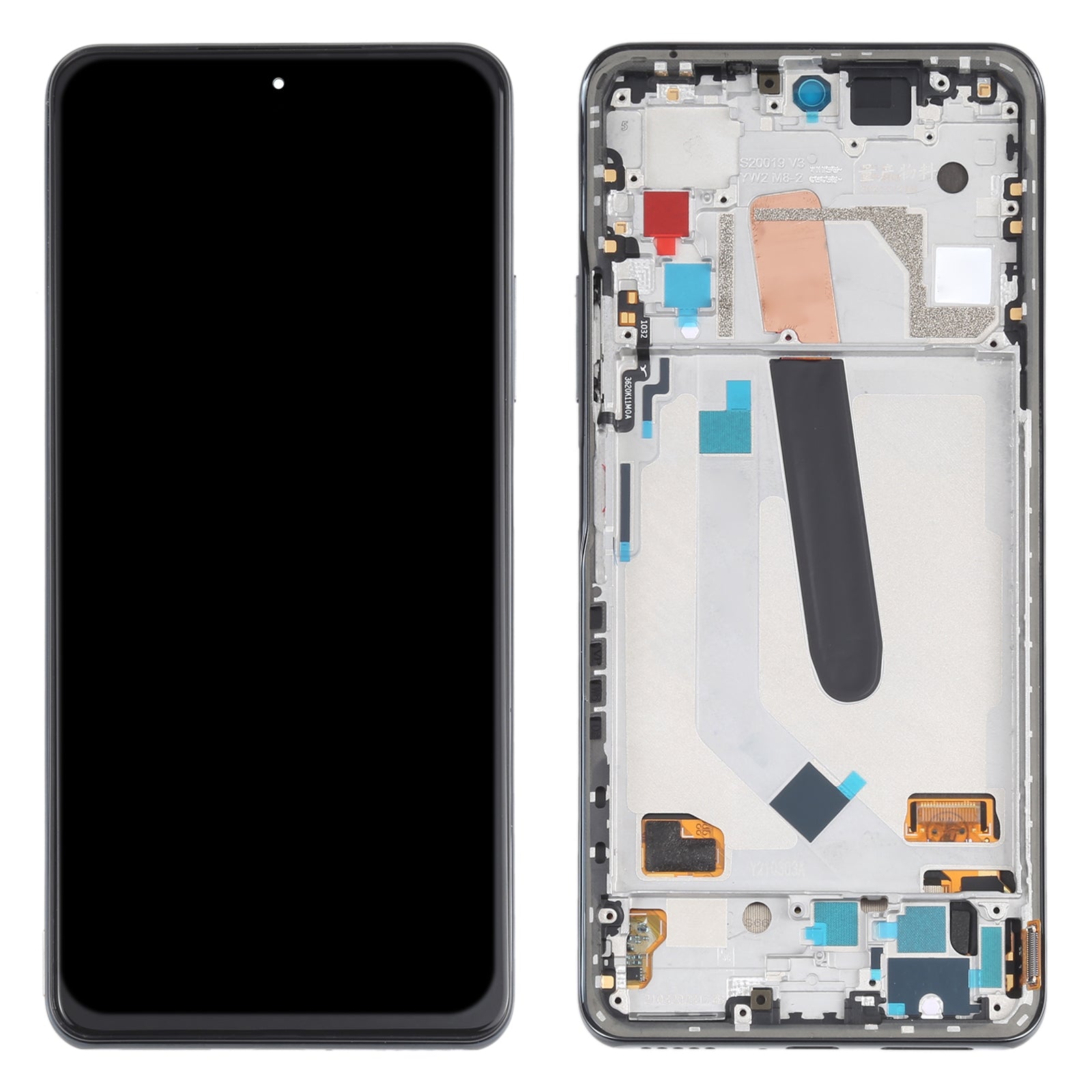 Pantalla LCD + Tactil + Marco Xiaomi Redmi K40 / MI 11i / Poco F3 Negro