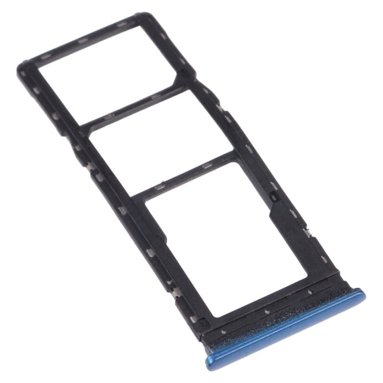 SIM Card Tray SIM Card Tray + Micro SD Card Tray For Infinix Hot 10 Play / Smart 5 (India) X688C X688B (Blue)