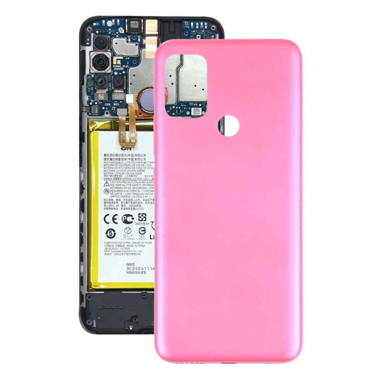 Coque arrière de batterie pour Motorola Moto G20 XT2138-1 XT2138-2 (Rose)