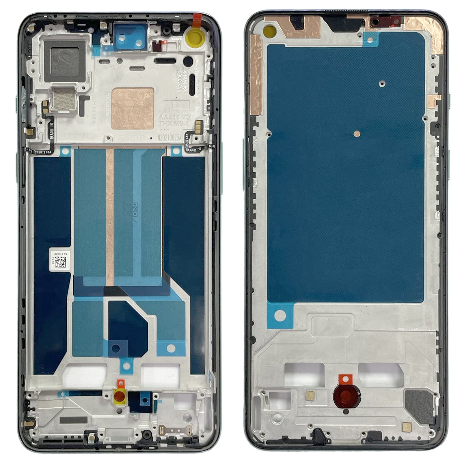 Châssis Châssis Intermédiaire LCD OnePlus Nord 2 5G DN2101 DN2103 Vert