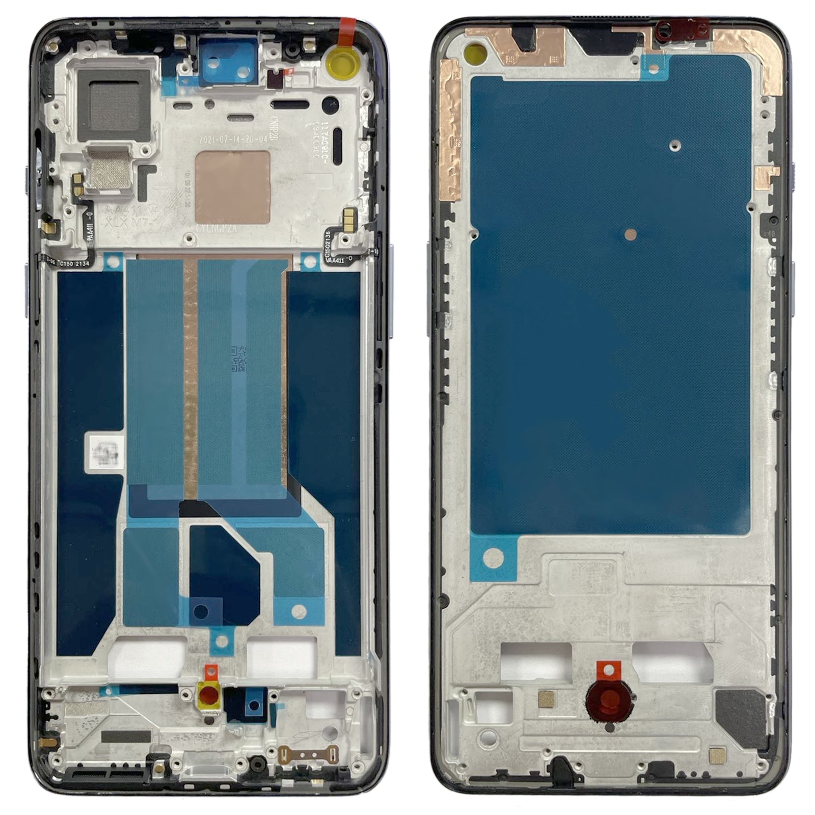 Chassis Middle Frame LCD OnePlus Nord 2 5G DN2101 DN2103 Blue