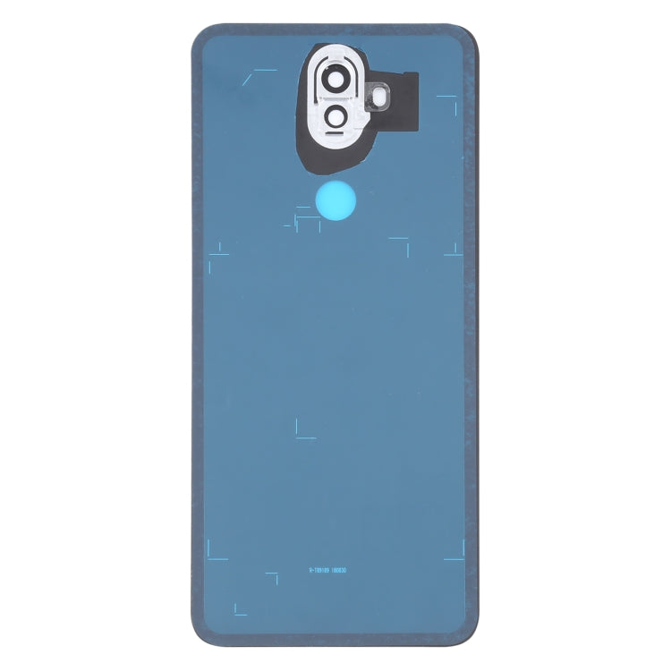 Coque Arrière de Batterie en Herbe avec Objectif d'Appareil Photo pour Asus Zenfone 5 Lite zc600kl (Bleu)