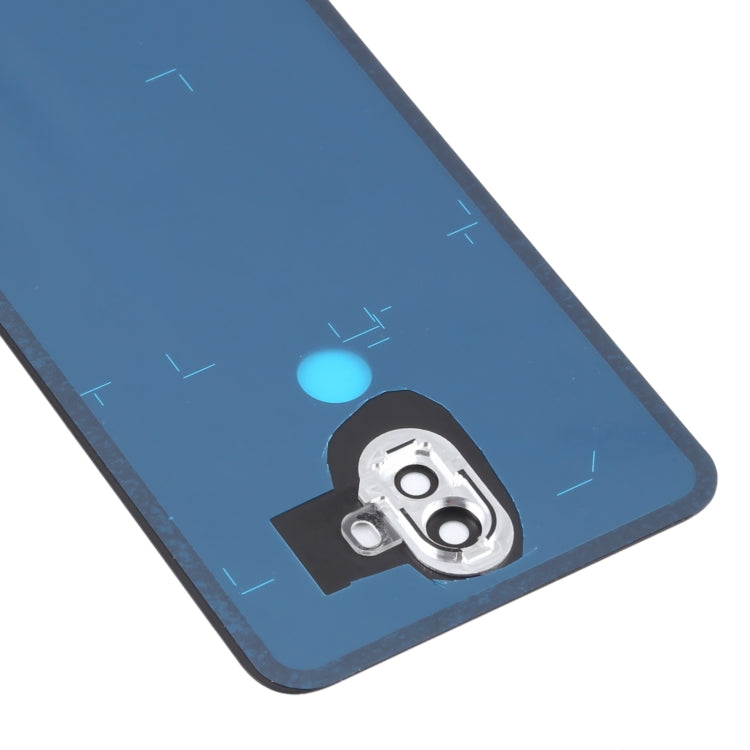 Coque Arrière de Batterie en Herbe avec Objectif d'Appareil Photo pour Asus Zenfone 5 Lite zc600kl (Bleu)