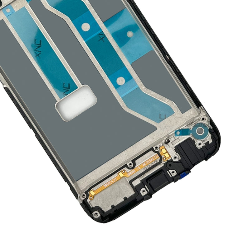 Placa de Bisel de Marco LCD de la Carcasa Delantera Para Oppo Realme C25 RMX3193 RMX3191