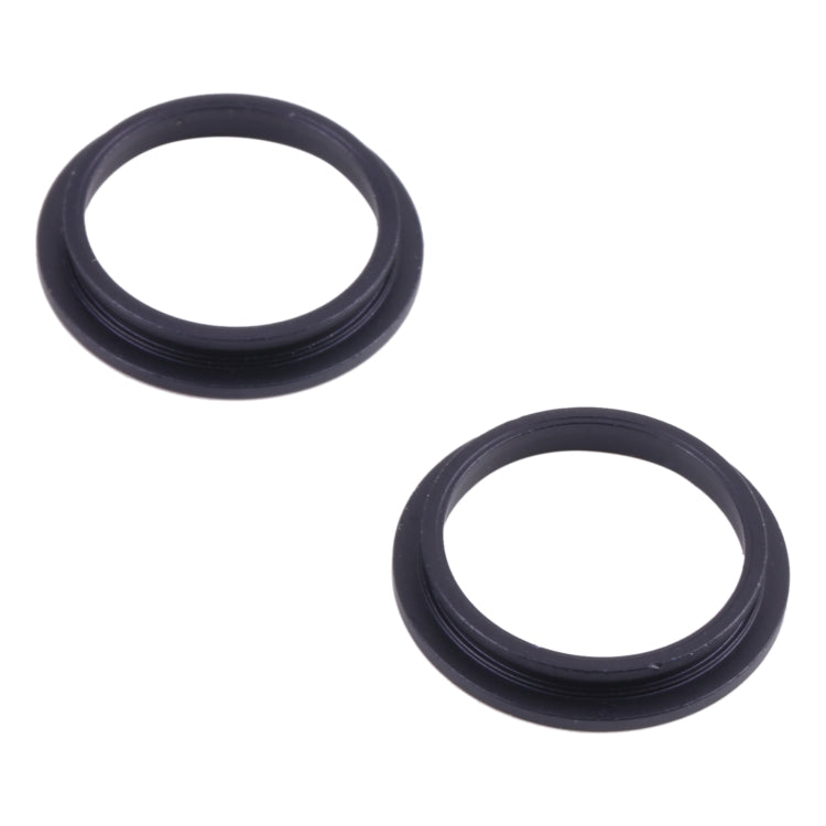 2 PCS Back Camera Glass Lens Metal Outer Protector Ring Hoop For iPhone 13