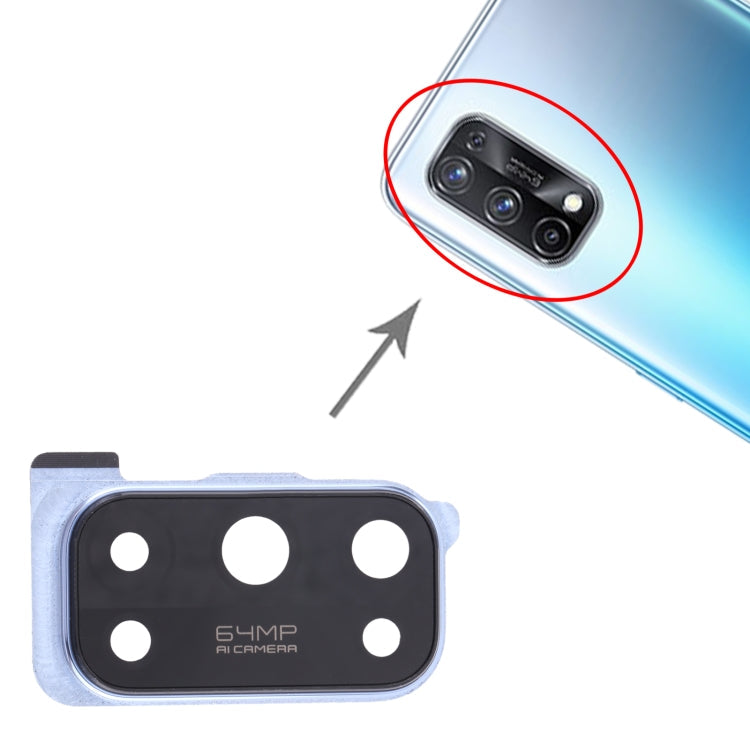 Couvercle d'objectif d'appareil photo pour Oppo Realme X7 RMX2176 (bleu clair)