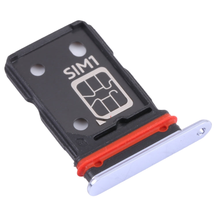 Plateau de carte SIM + SIM Card TRAYE pour Vivo S9 V2072A (Argent)