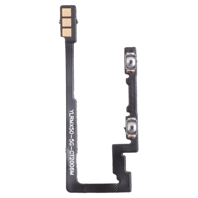 Volume Button Flex Cable For Oppo Realme X50 5G RMX2144