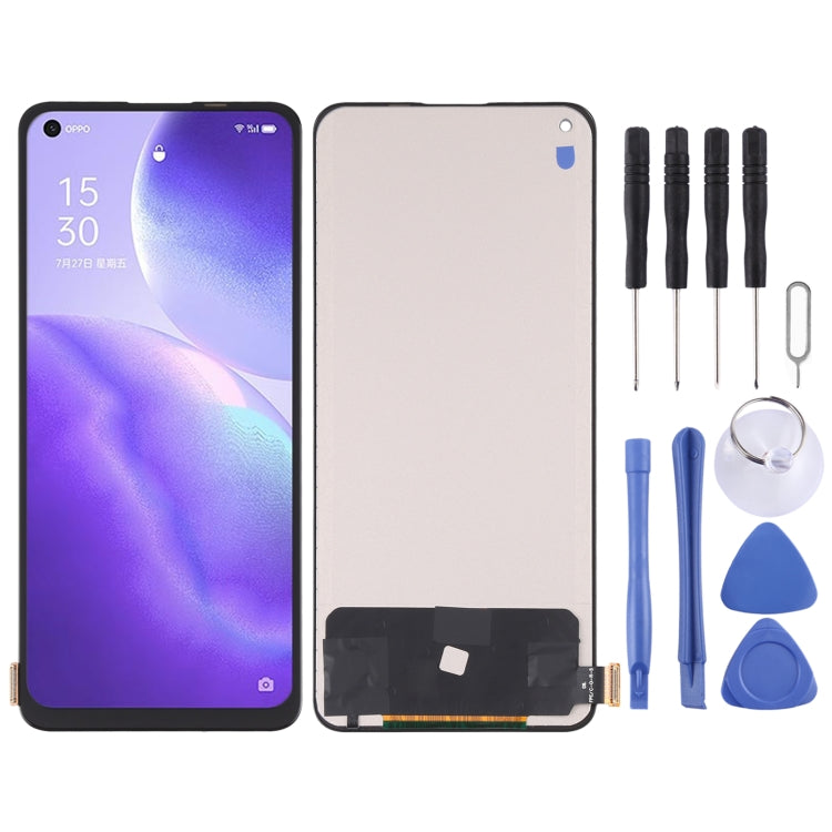 TFT Material LCD Screen and Digitizer Full Set For Oppo Reno 5 5G / Reno 5 4G / K9 / Realme Q3 Pro / Realme GT Neo which does not support Fingerprint identification