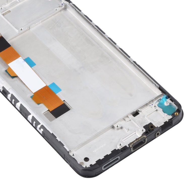 Écran LCD d'origine et numériseur complet avec cadre pour Xiaomi Redmi Note 9 5G / Redmi Note 9T 5G M2007J22C