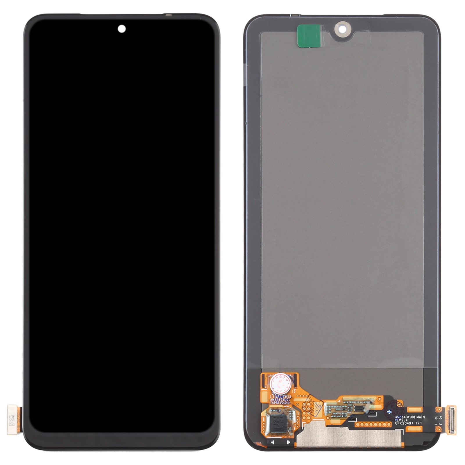 Ecran LCD + Numériseur Tactile Xiaomi Redmi Note 10 4G M2101K7AI M2101K7AG