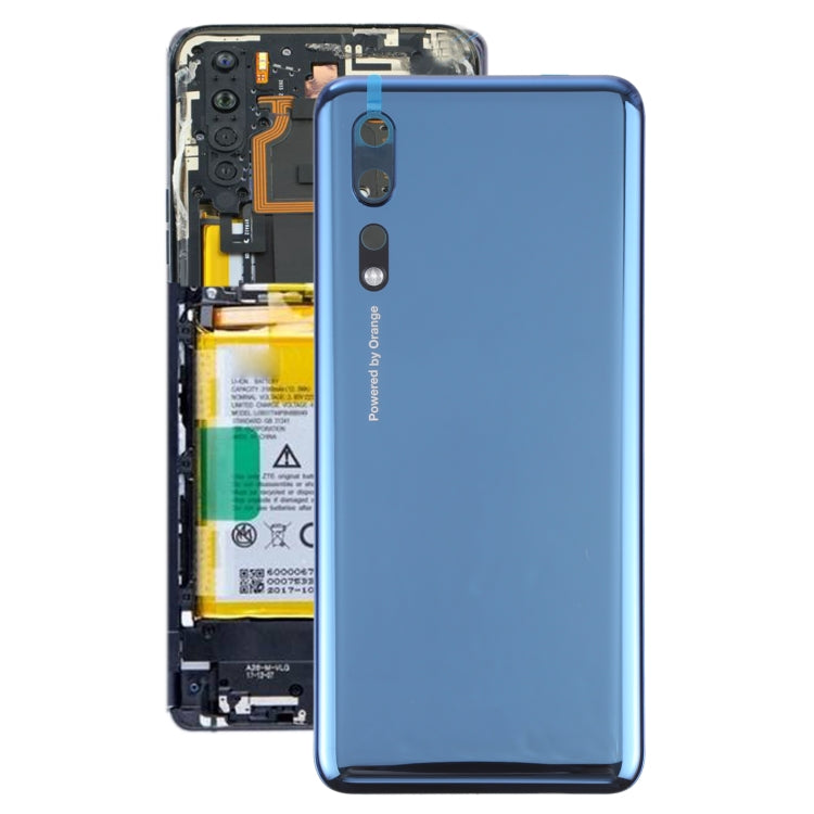 ZTE Axon 10 Pro 5G Glass Battery Back Cover (Blue)