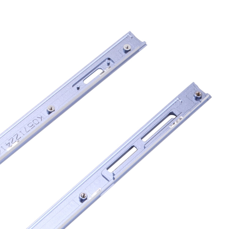 1 pareja de Metal parte de la barra Lateral Para Sony Xperia XA2 Ultra (Azul)