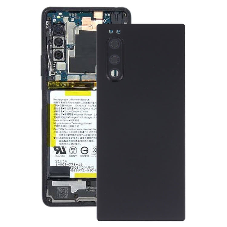 Tapa Trasera de la Batería Para Sony Xperia 5 (Negro)