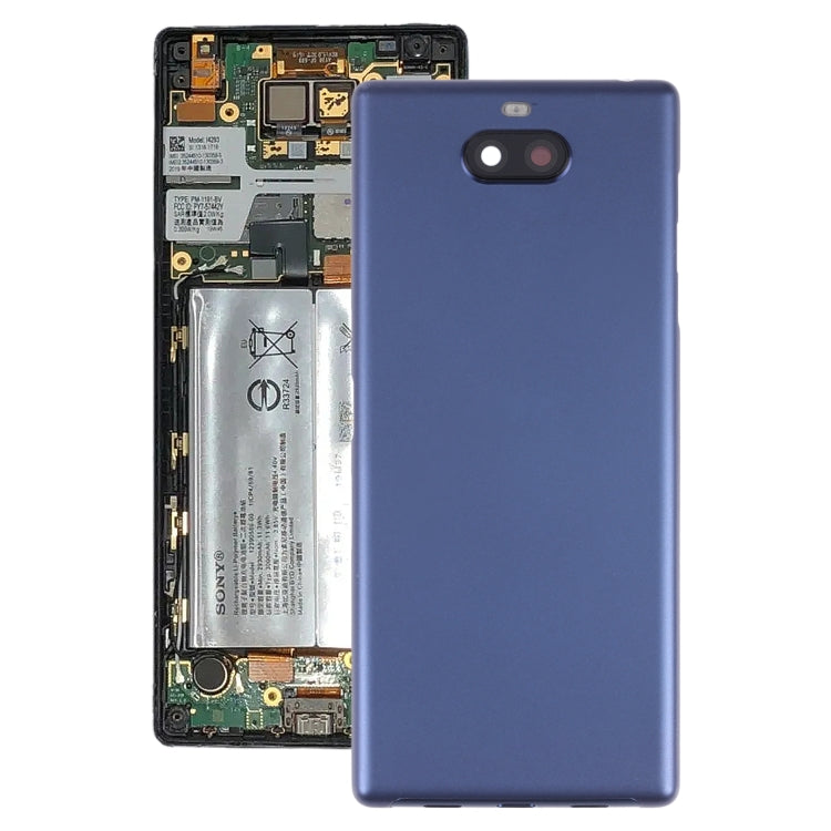 Tapa Trasera de la Batería Para Sony Xperia 10 Plus (Azul)