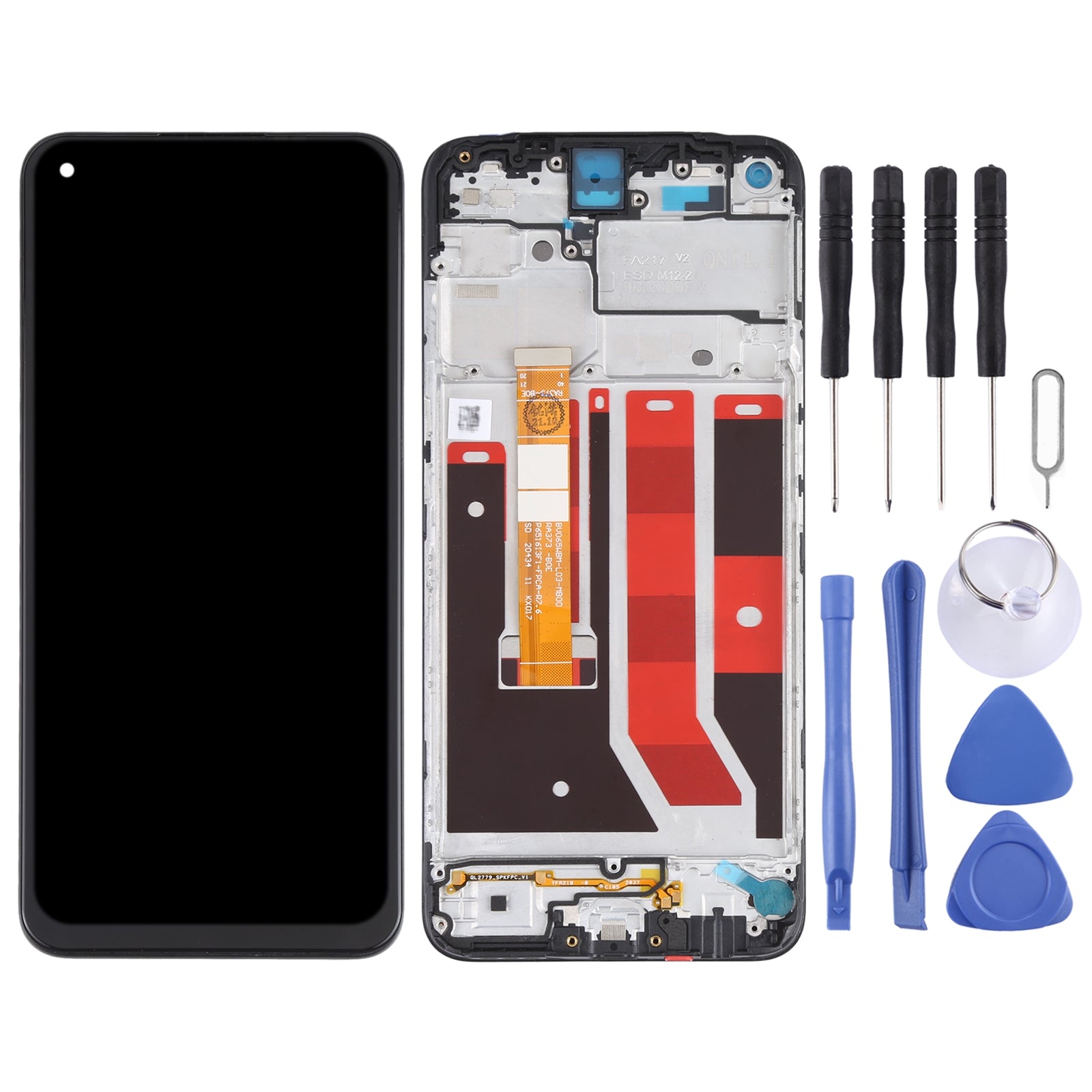 Pantalla Completa LCD + Tactil + Marco Oppo A32 PDVM00
