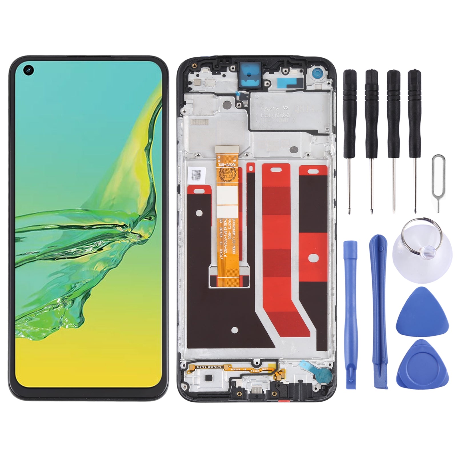 Ecran Complet LCD + Tactile + Châssis Oppo A33 (2020) CPH2137