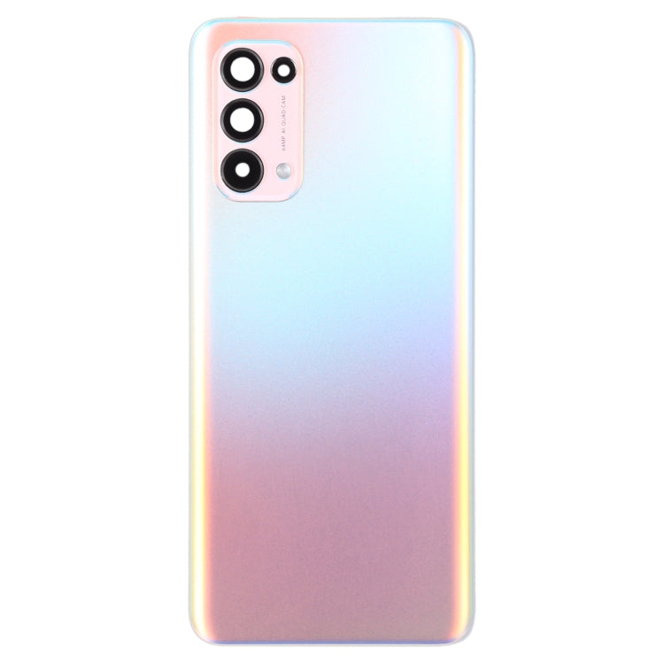 Cache arrière de batterie d'origine pour Oppo Reno 5 4G CPH2159 (Orange)