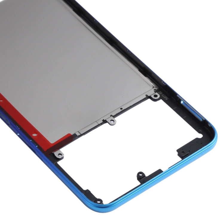 Plaque de lunette de cadre moyen d'origine pour Vivo Y20A / Y20 2021 / Y30 Standard V2052 V2054 V2070 V2101 V2043 V2048 (Bleu)