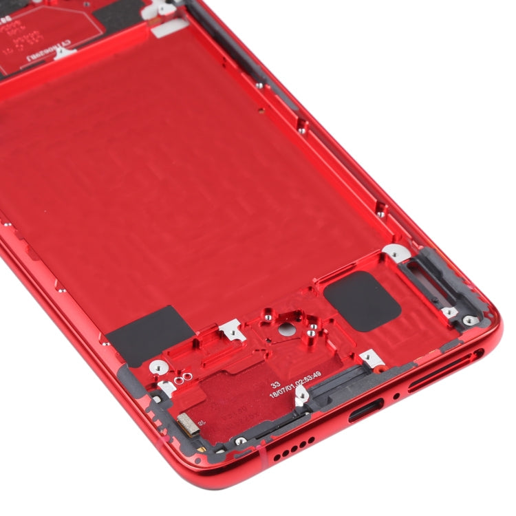 Original Middle Frame Bezel Plate for Vivo Nex S (Red)