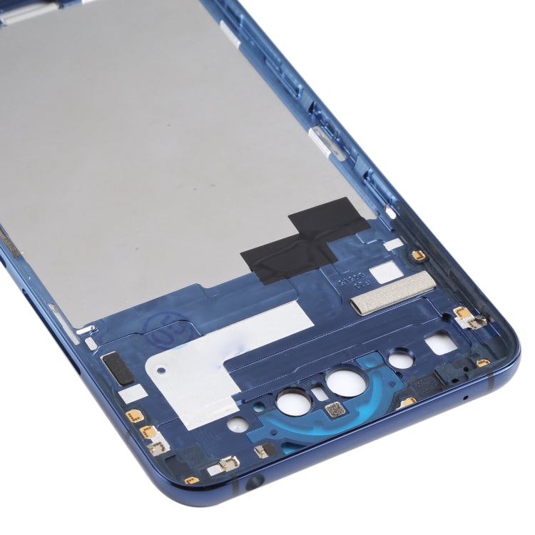 Placa de Bisel del Marco Medio Original Para la Pantalla Dual Vivo Nex (Azul)