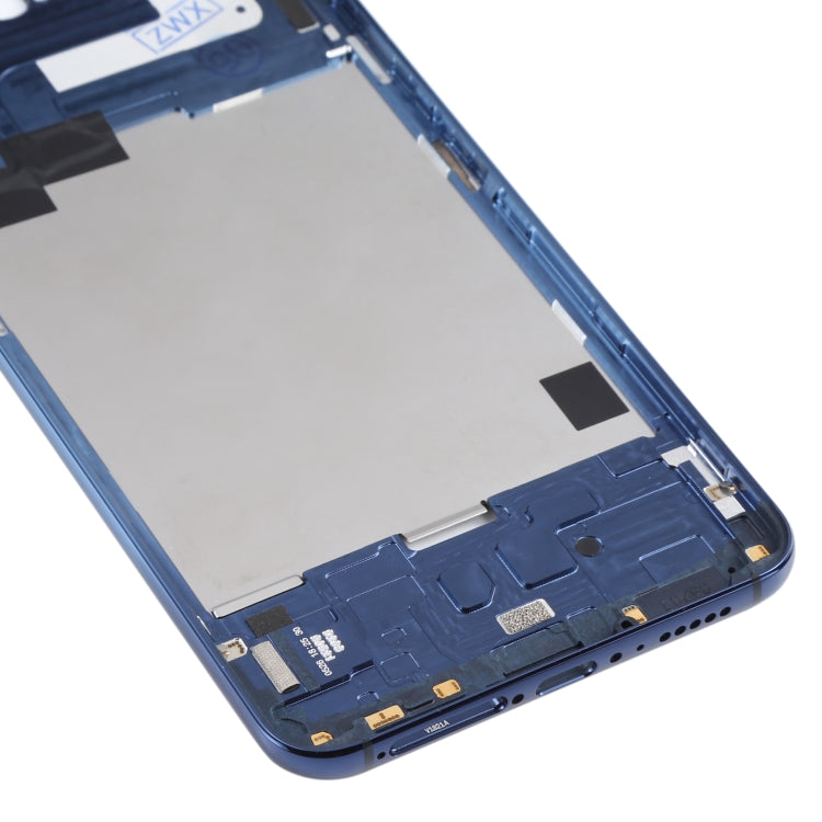 Placa de Bisel del Marco Medio Original Para la Pantalla Dual Vivo Nex (Azul)