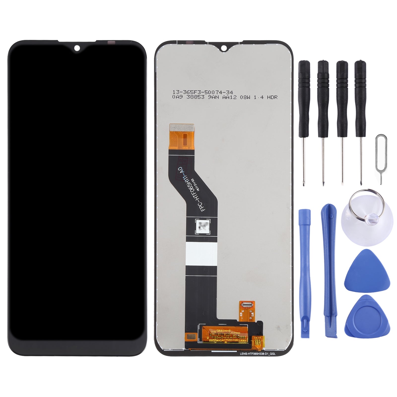 LCD Screen + Touch Digitizer Nokia 1.4 Black