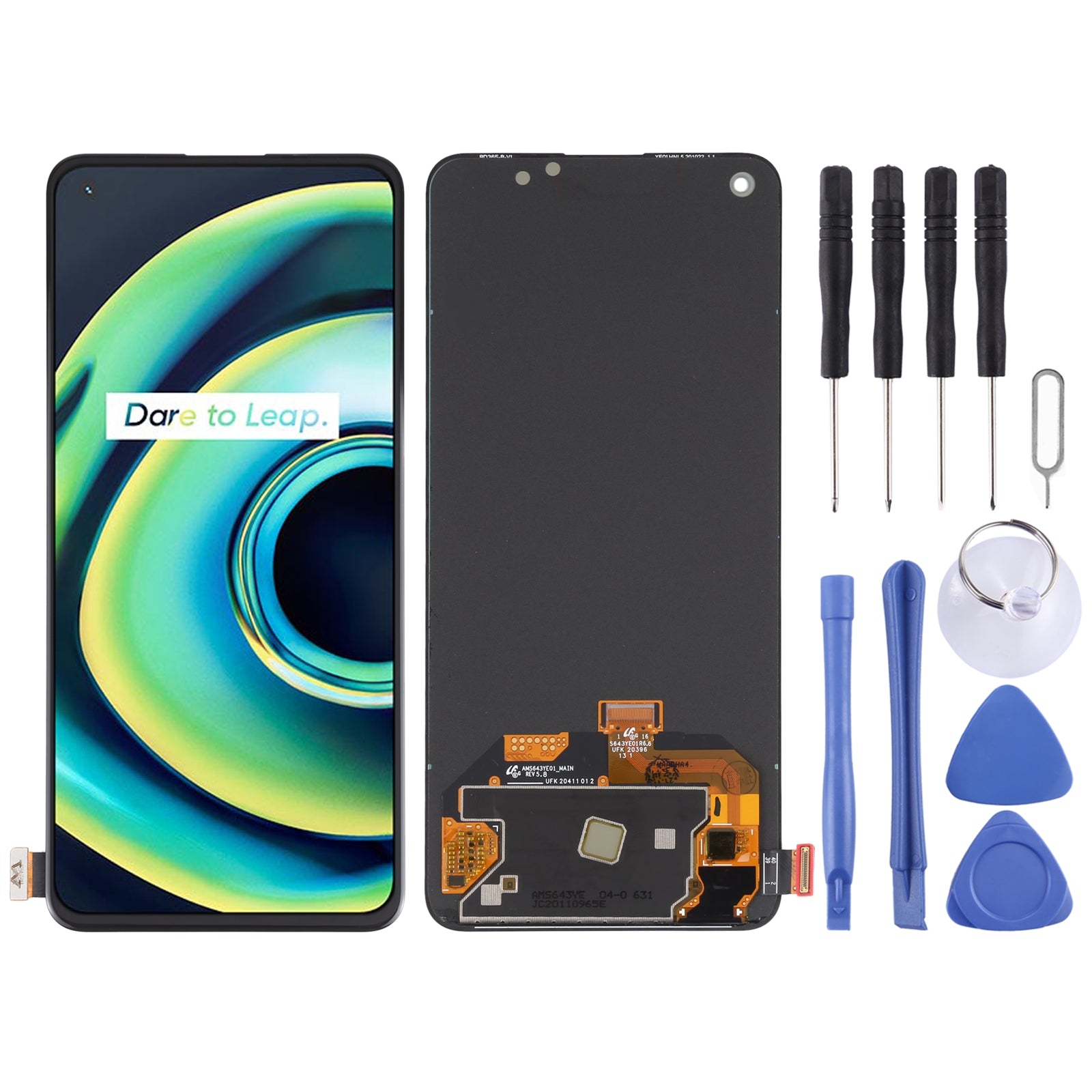 LCD Screen + Touch Super Amoled Oppo Realme Q3 Pro 5G RMX2205