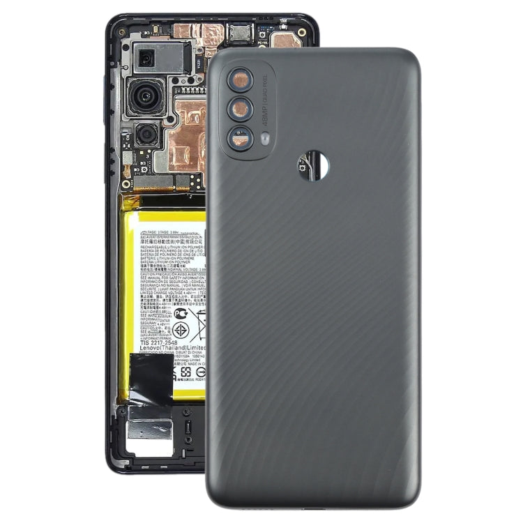 Tapa Trasera de la Batería Original Para Motorola Moto E40 (Gris)