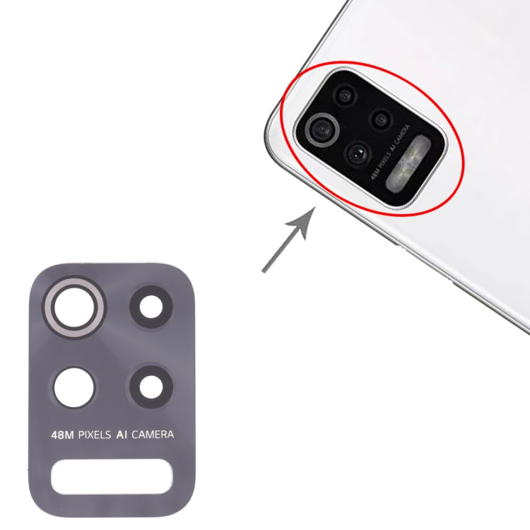 Lentille de caméra arrière 10 PCS LG Q52 / K62