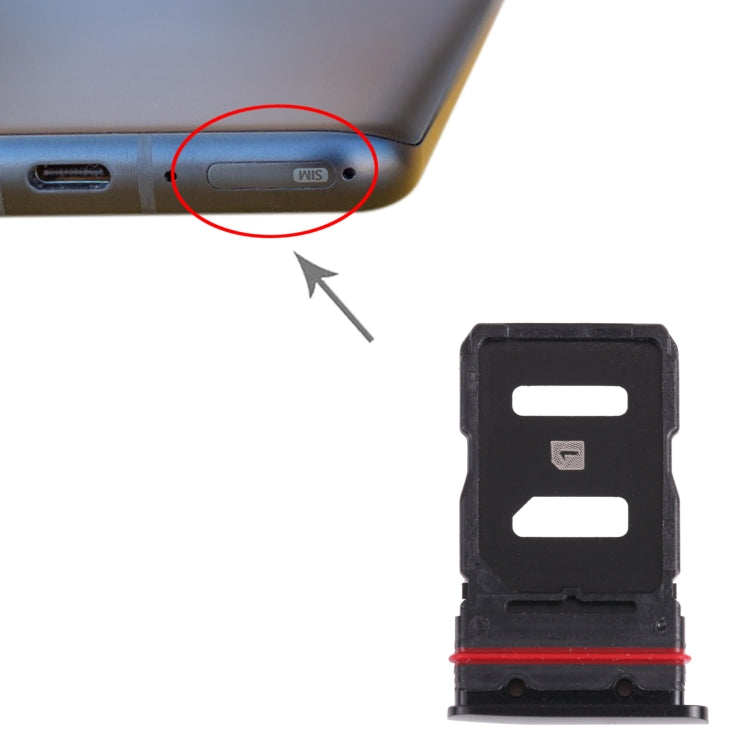 SIM Card + SIM Card Tray for Asus Zenfone 8 ZS590KS (Black)