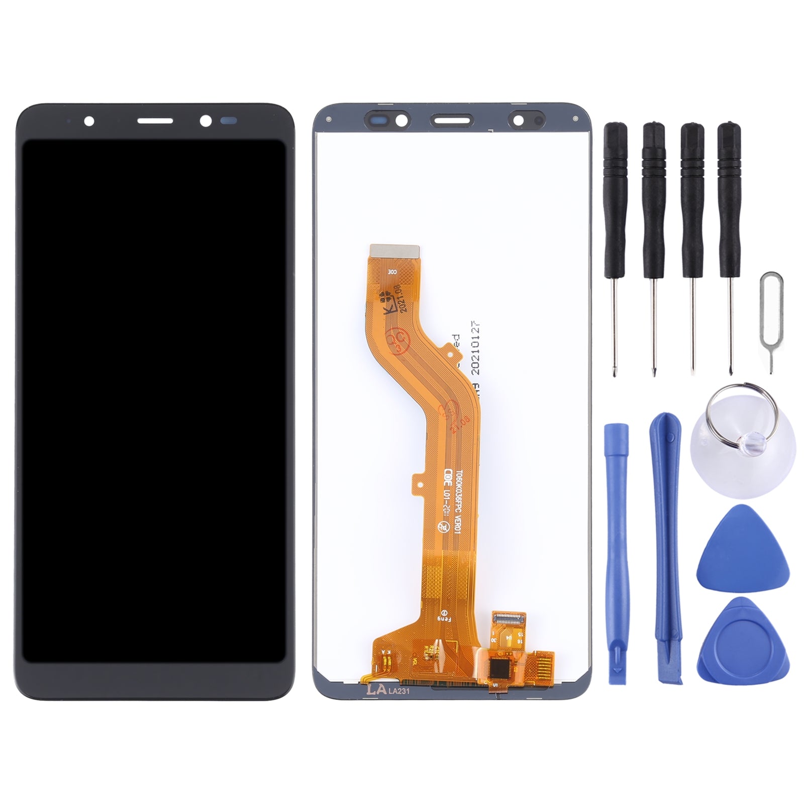 LCD Screen + Touch Digitizer ITEL A55