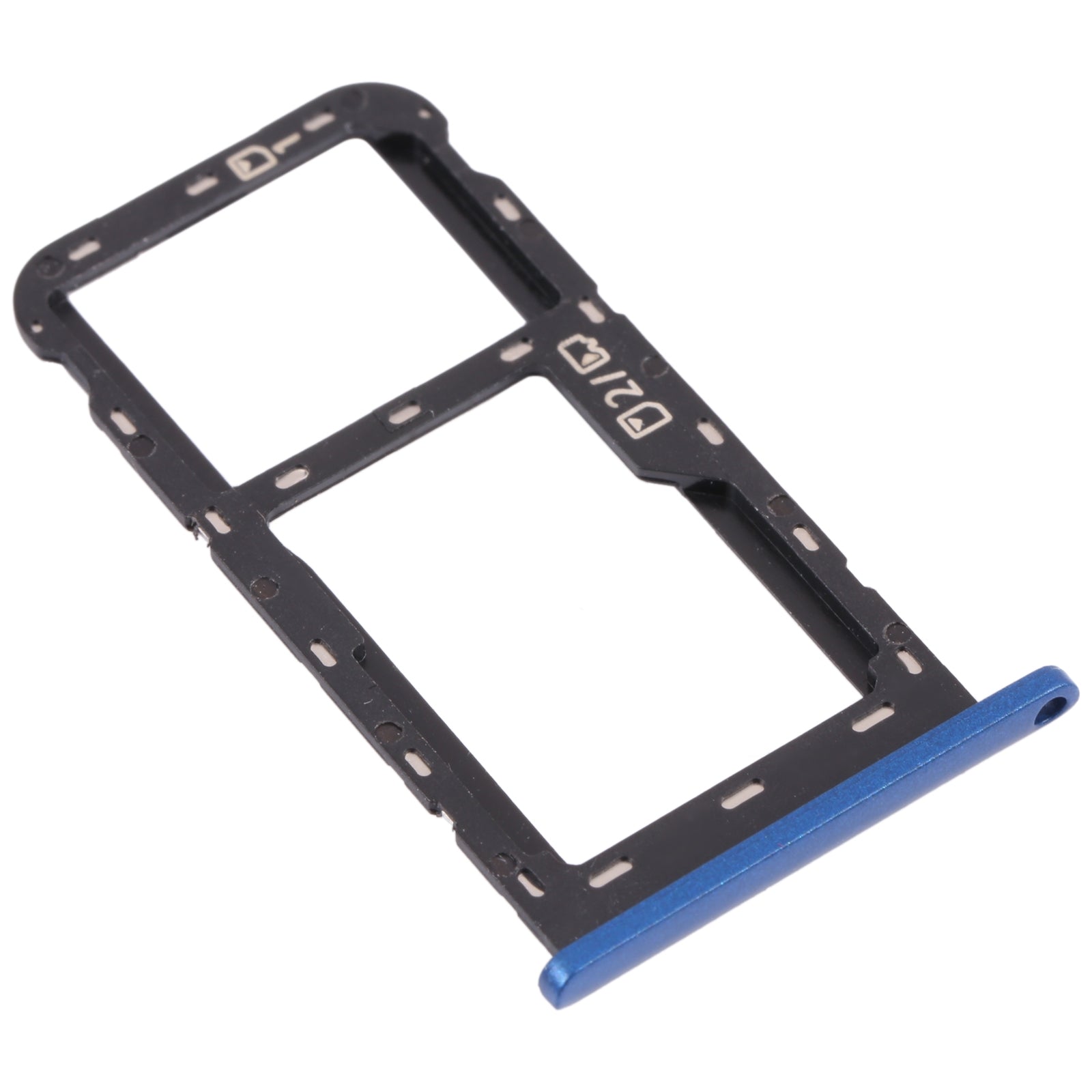 Bandeja Porta SIM Micro SIM / Micro SD ZTE Blade A51 Azul