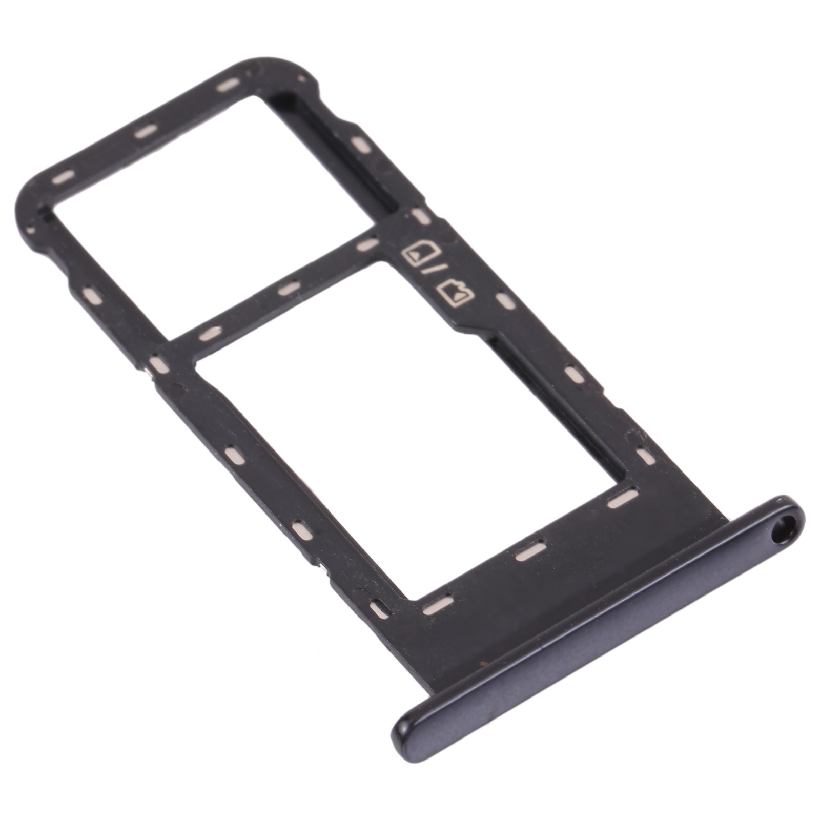 SIM Holder Tray Micro SIM / Micro SD ZTE Blade V2020 Smart Black