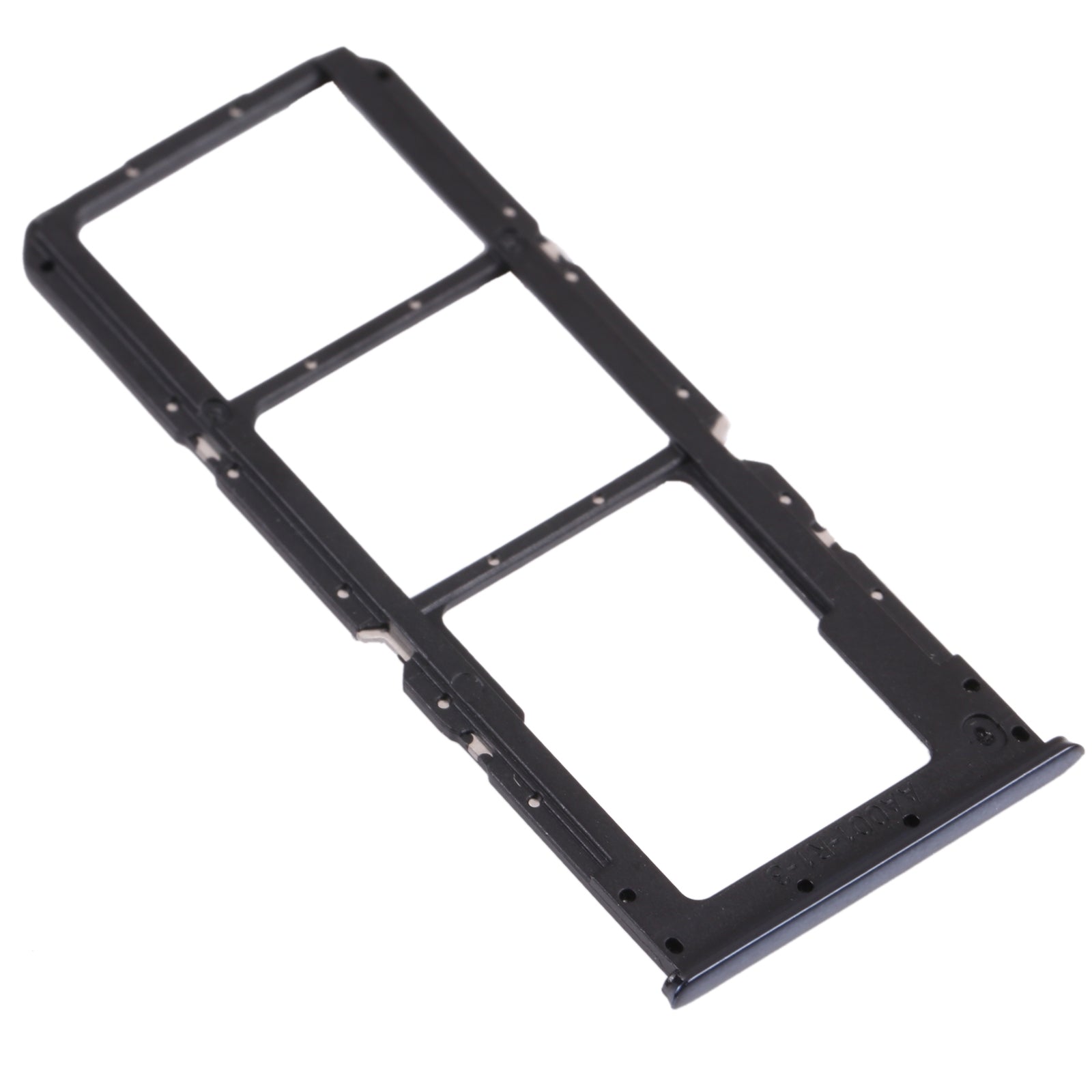 SIM Holder Tray Micro SIM / Micro SD Oppo A74 4G CPH2219 Black