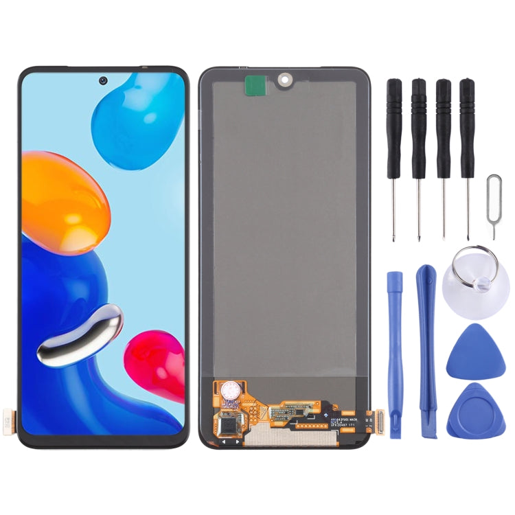 Amoled Material Original LCD Screen and Digitizer Full Assembly For Xiaomi Redmi Note 11 4G / Redmi Note 11s 4G
