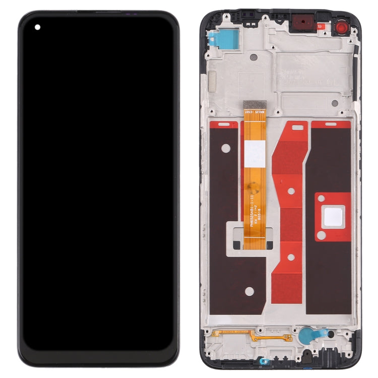 LCD Screen and Digitizer Full Assembly with Frame For Oppo A54 4G / A55 4G CPH2325 CPH2239