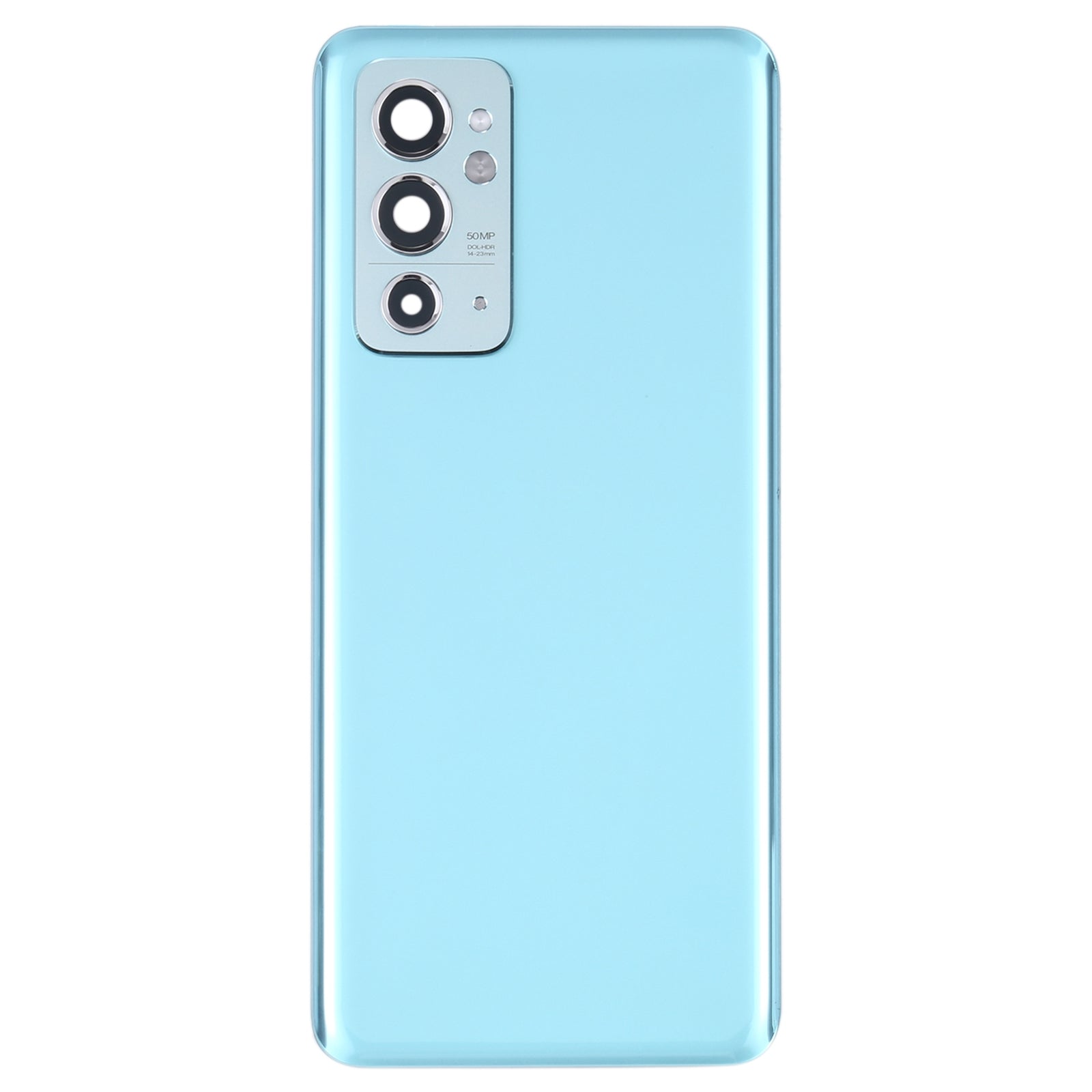 Tapa Bateria Back Cover + Lente Camara Trasera OnePlus 9RT 5G MT2110 MT2111 Azul