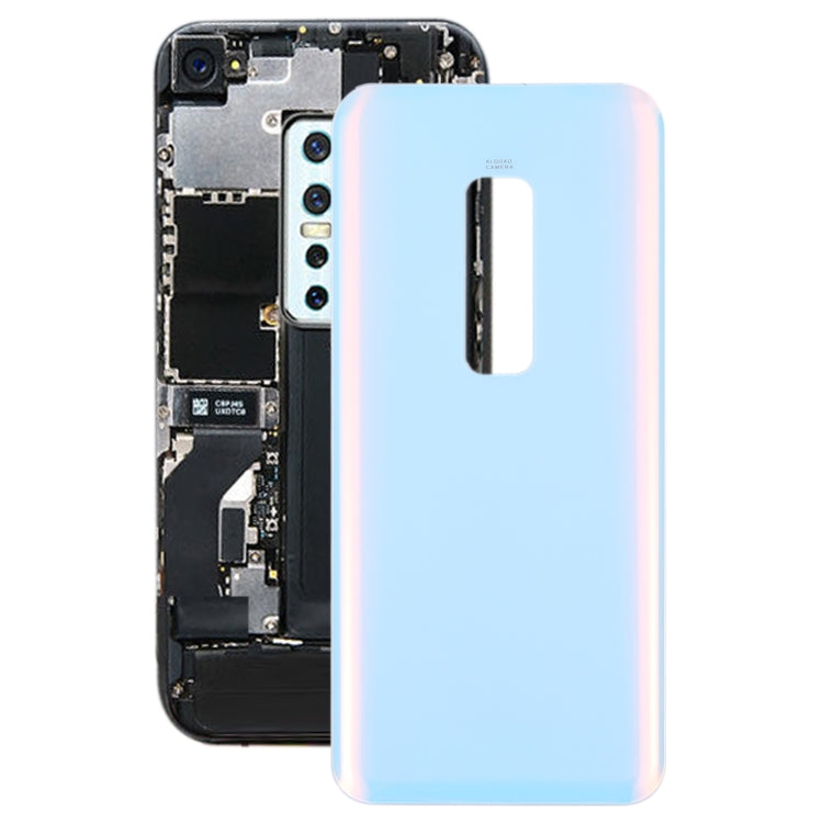 Tapa Trasera de la Batería de Cristal Para Vivo V17 Pro 1909 (Blanco)