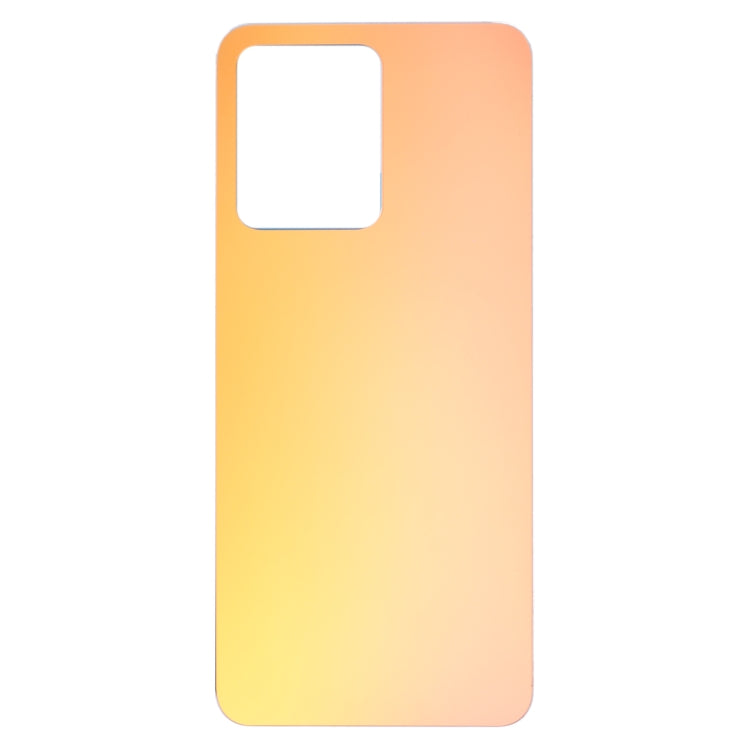 Glass Battery Back Cover for Vivo S12 / V23 5G V2162A V2130 (Yellow)